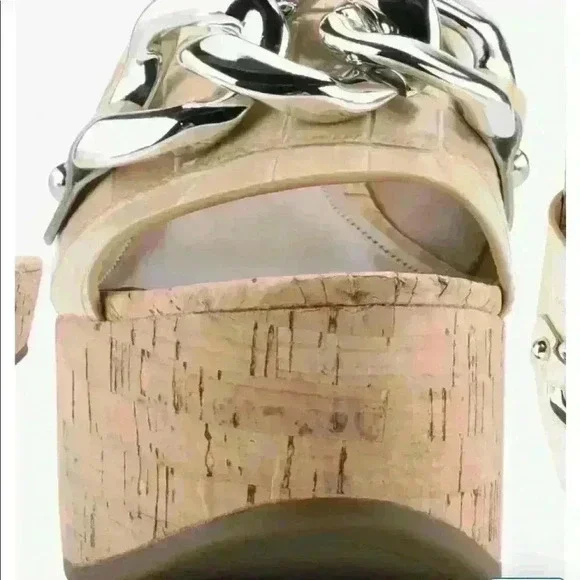 Vaneda Platform Slide Sandal Size 7 - Picture 7 of 9